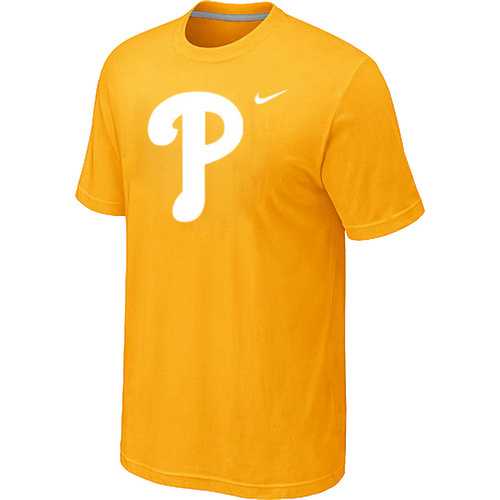 Men's Philadelphia Phillies Fresh Logo Yellow T-Shirt,We sell and wholesale Men's Philadelphia Phillies Fresh Logo Yellow T-Shirt on line form chian!